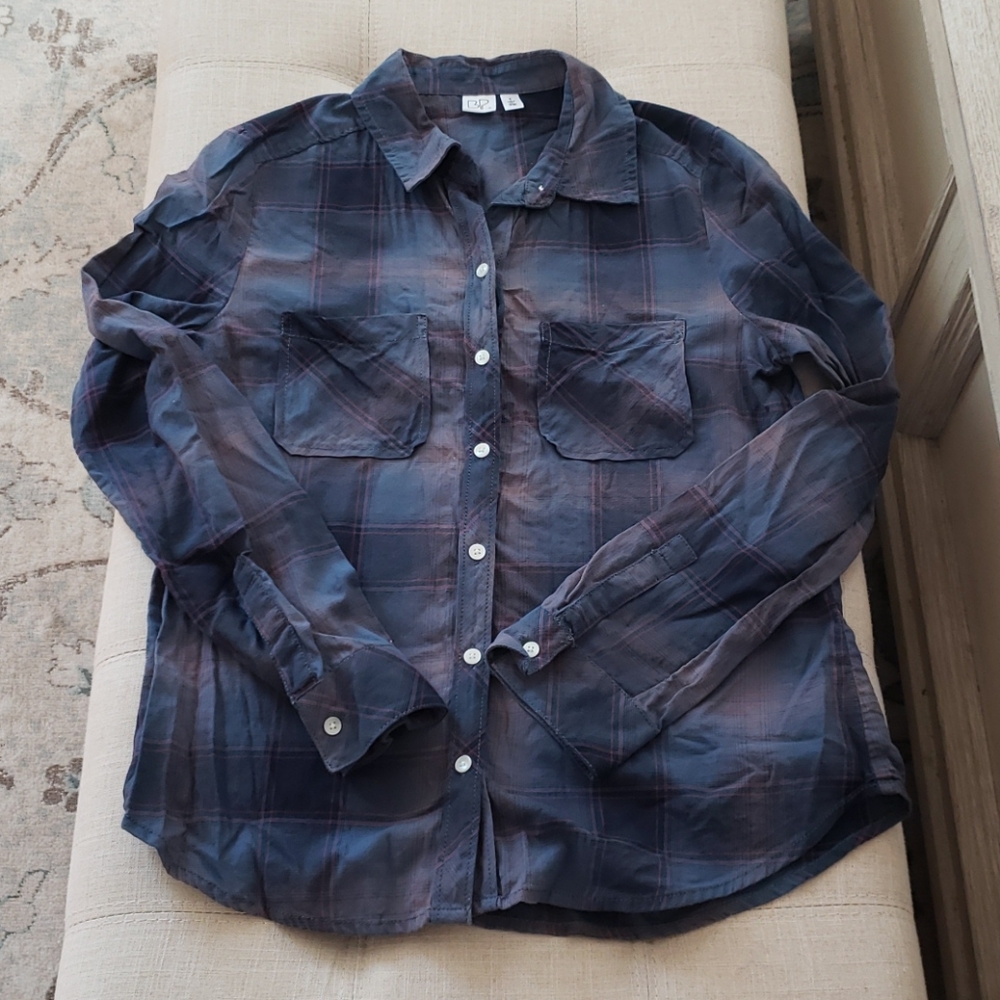 BP. Plaid Button Down